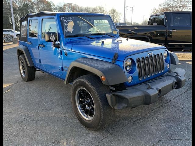 2016 Jeep Wrangler Unlimited Sport