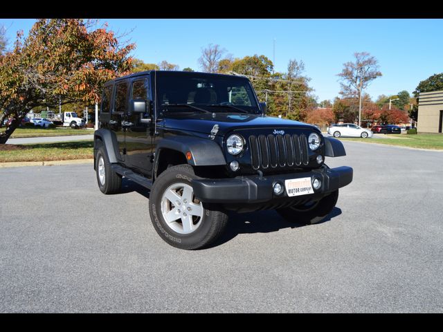 2016 Jeep Wrangler Unlimited Sport