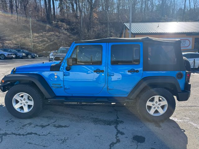 2016 Jeep Wrangler Unlimited Sport