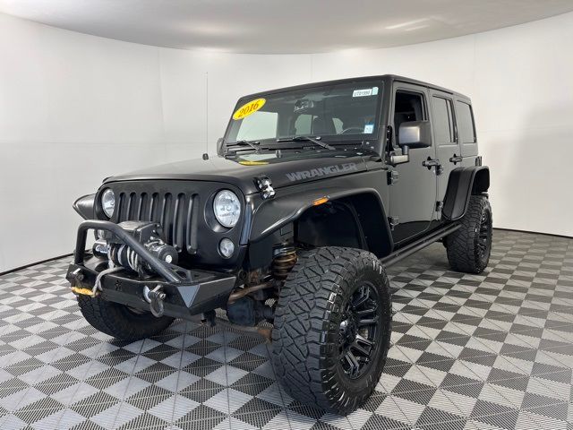 2016 Jeep Wrangler Unlimited Black Bear