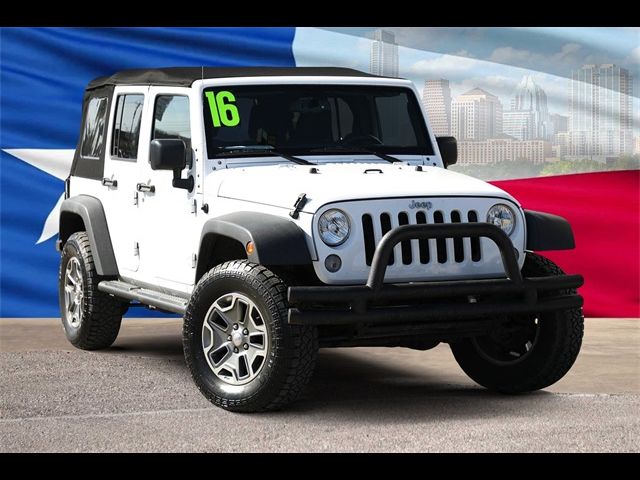 2016 Jeep Wrangler Unlimited Sport