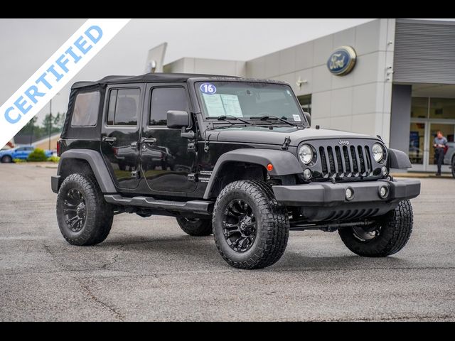 2016 Jeep Wrangler Unlimited Sport