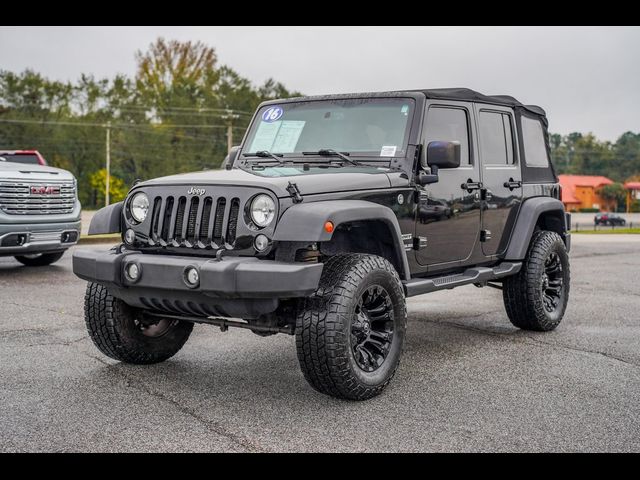 2016 Jeep Wrangler Unlimited Sport