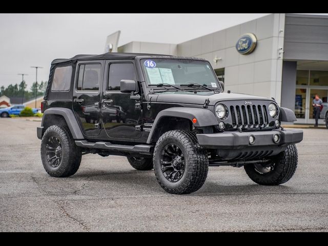 2016 Jeep Wrangler Unlimited Sport