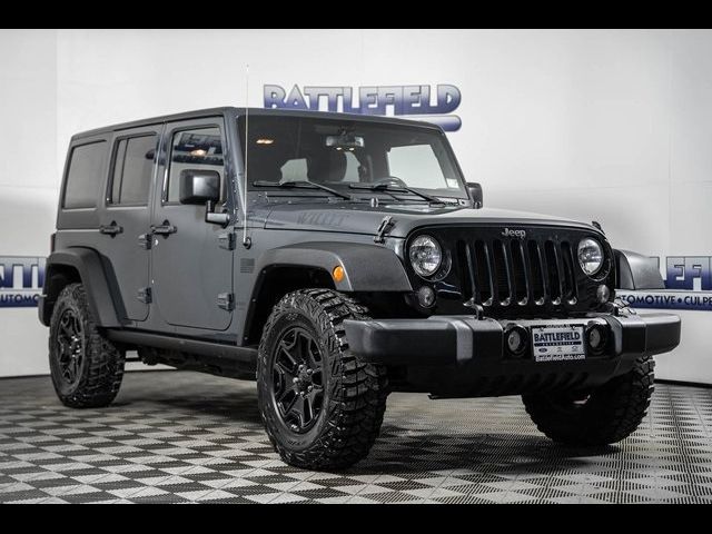 2016 Jeep Wrangler Unlimited Willys Wheeler