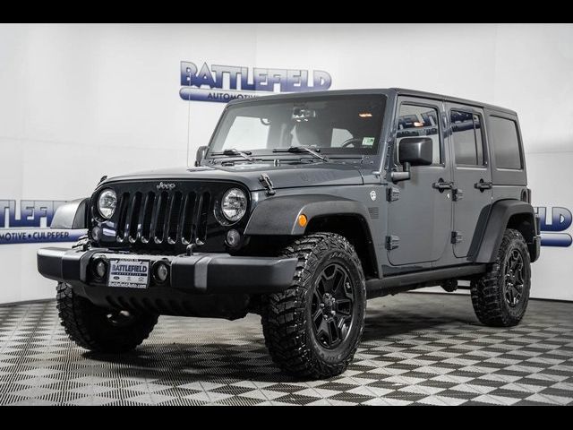 2016 Jeep Wrangler Unlimited Willys Wheeler