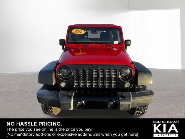 2016 Jeep Wrangler Unlimited Willys Wheeler