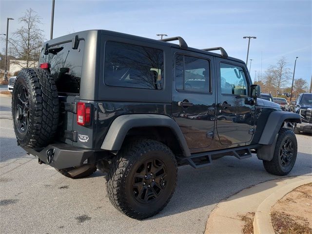 2016 Jeep Wrangler Unlimited Willys Wheeler