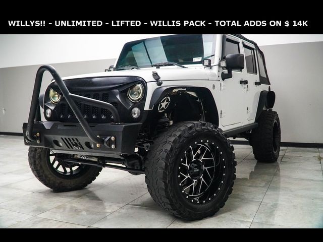 2016 Jeep Wrangler Unlimited Willys Wheeler