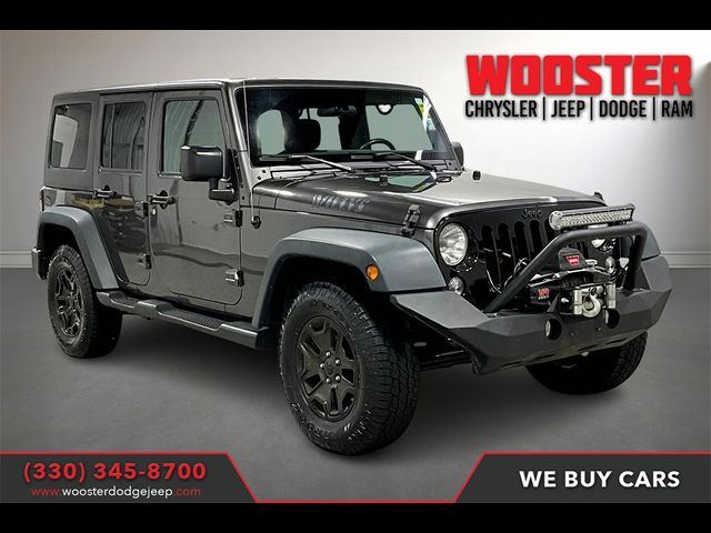 2016 Jeep Wrangler Unlimited Willys Wheeler