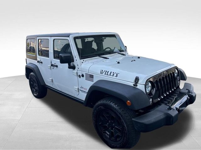 2016 Jeep Wrangler Unlimited Willys Wheeler