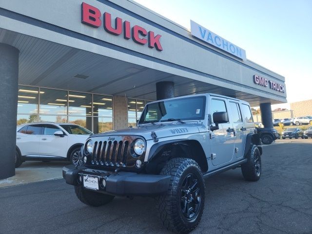 2016 Jeep Wrangler Unlimited Willys Wheeler