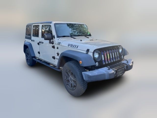 2016 Jeep Wrangler Unlimited Willys Wheeler