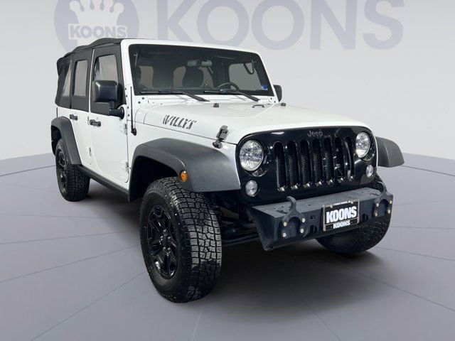 2016 Jeep Wrangler Unlimited Willys Wheeler