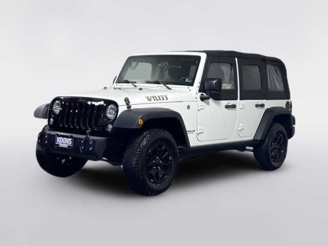 2016 Jeep Wrangler Unlimited Willys Wheeler