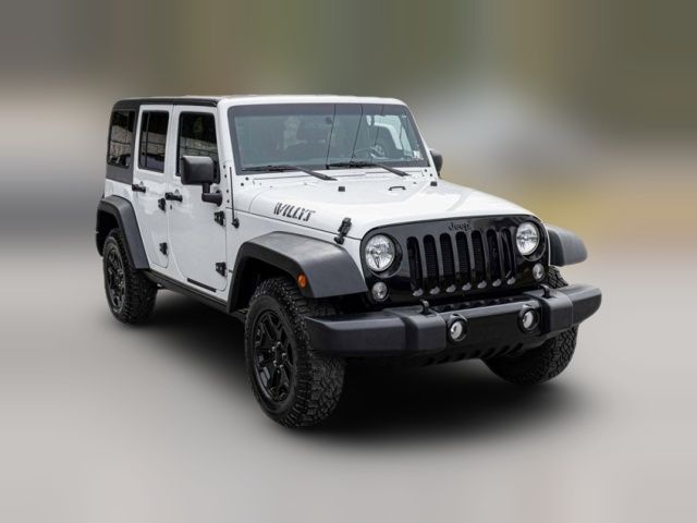 2016 Jeep Wrangler Unlimited Willys Wheeler