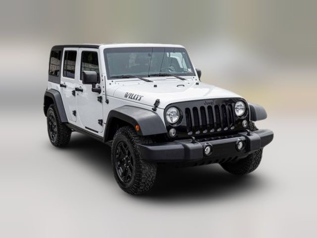 2016 Jeep Wrangler Unlimited Willys Wheeler