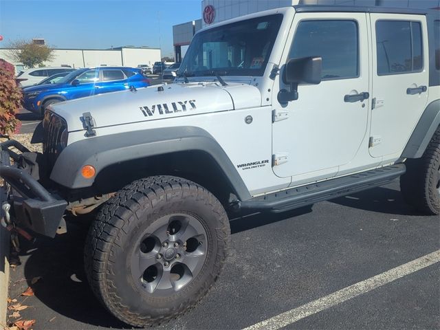 2016 Jeep Wrangler Unlimited Willys Wheeler