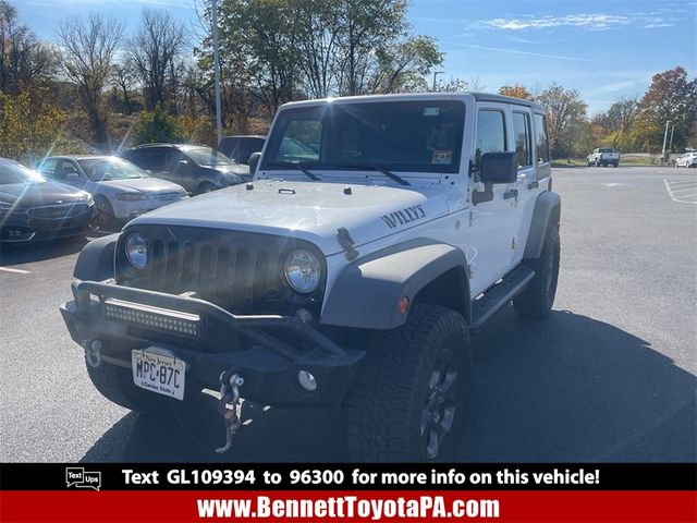 2016 Jeep Wrangler Unlimited Willys Wheeler