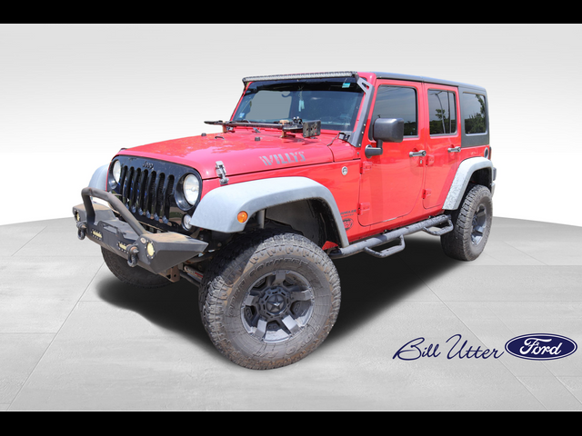 2016 Jeep Wrangler Unlimited Willys Wheeler