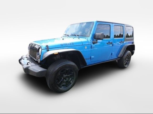 2016 Jeep Wrangler Unlimited Willys Wheeler