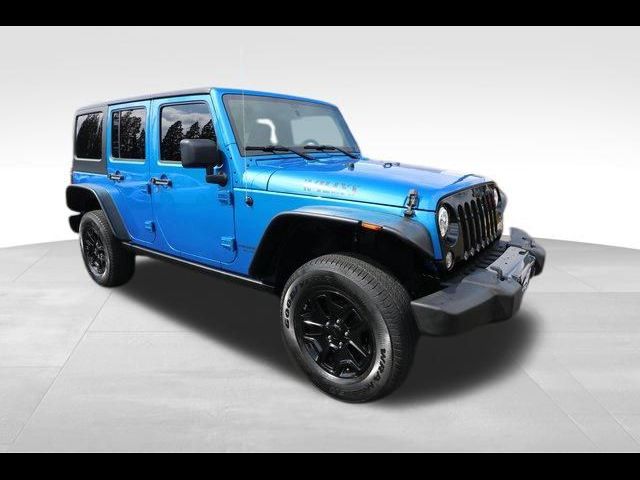 2016 Jeep Wrangler Unlimited Willys Wheeler