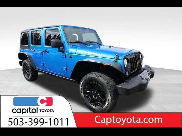 2016 Jeep Wrangler Unlimited Willys Wheeler