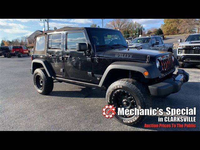 2016 Jeep Wrangler Unlimited Willys Wheeler