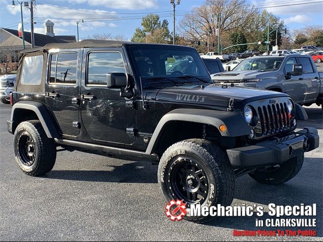 2016 Jeep Wrangler Unlimited Willys Wheeler