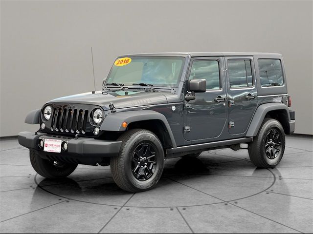 2016 Jeep Wrangler Unlimited Willys Wheeler