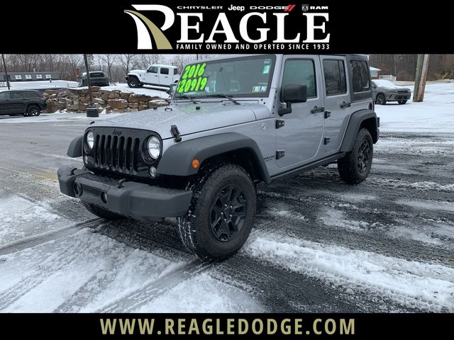 2016 Jeep Wrangler Unlimited Willys Wheeler