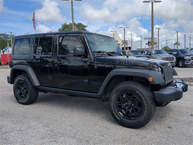 2016 Jeep Wrangler Unlimited Willys Wheeler