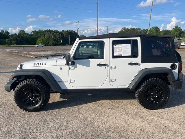 2016 Jeep Wrangler Unlimited Willys Wheeler