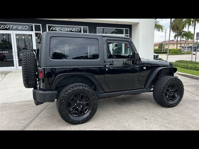 2016 Jeep Wrangler Willys Wheeler