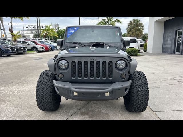 2016 Jeep Wrangler Willys Wheeler