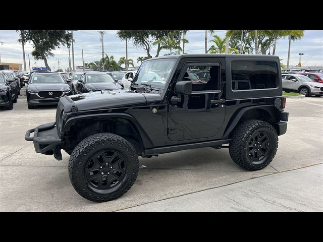 2016 Jeep Wrangler Willys Wheeler