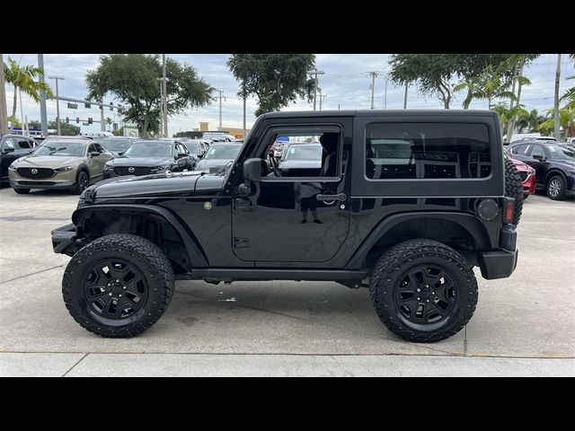 2016 Jeep Wrangler Willys Wheeler