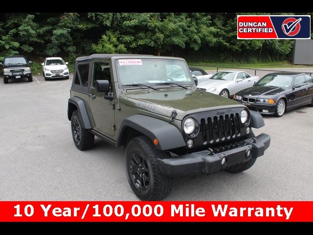 2016 Jeep Wrangler Willys Wheeler