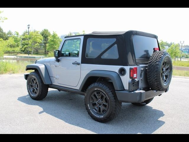 2016 Jeep Wrangler Willys Wheeler