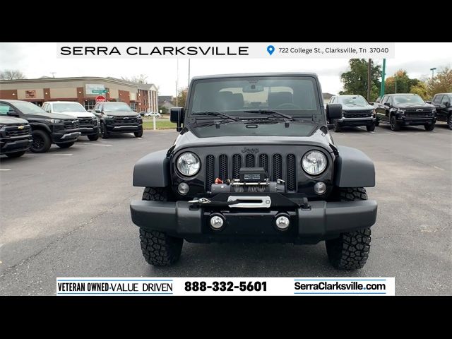 2016 Jeep Wrangler Willys Wheeler