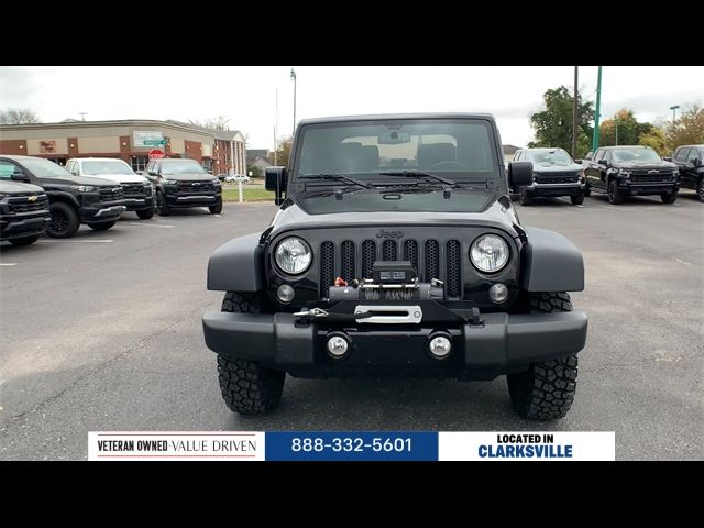 2016 Jeep Wrangler Willys Wheeler