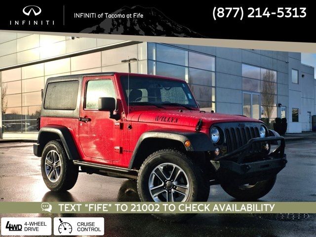 2016 Jeep Wrangler Willys Wheeler