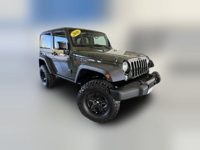 2016 Jeep Wrangler Willys Wheeler