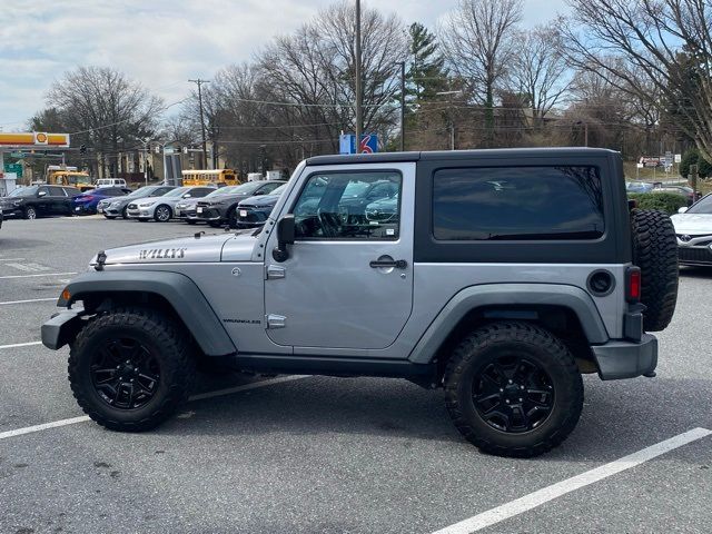 2016 Jeep Wrangler Willys Wheeler