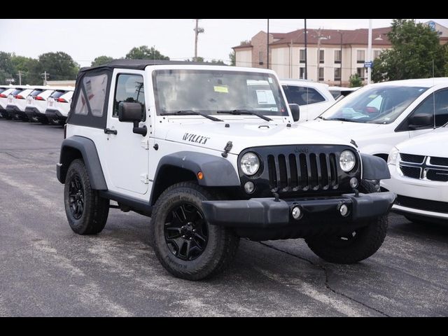 2016 Jeep Wrangler Willys Wheeler