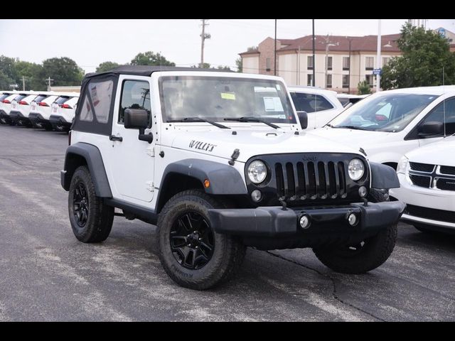 2016 Jeep Wrangler Willys Wheeler