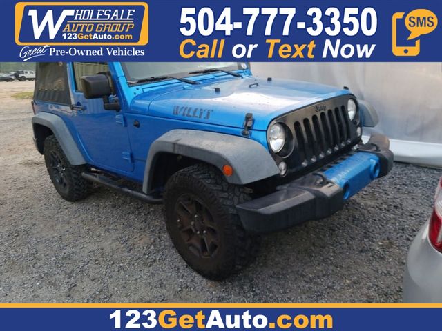 2016 Jeep Wrangler Willys Wheeler