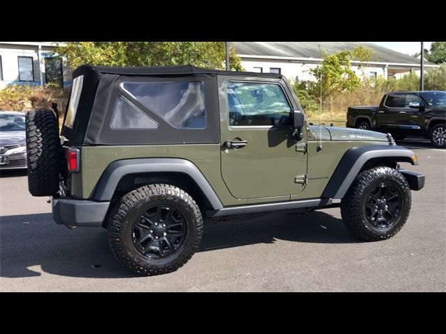 2016 Jeep Wrangler Willys Wheeler