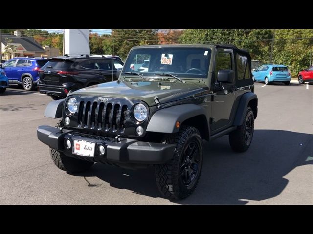 2016 Jeep Wrangler Willys Wheeler