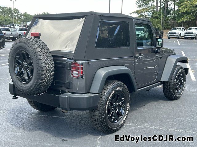 2016 Jeep Wrangler Willys Wheeler